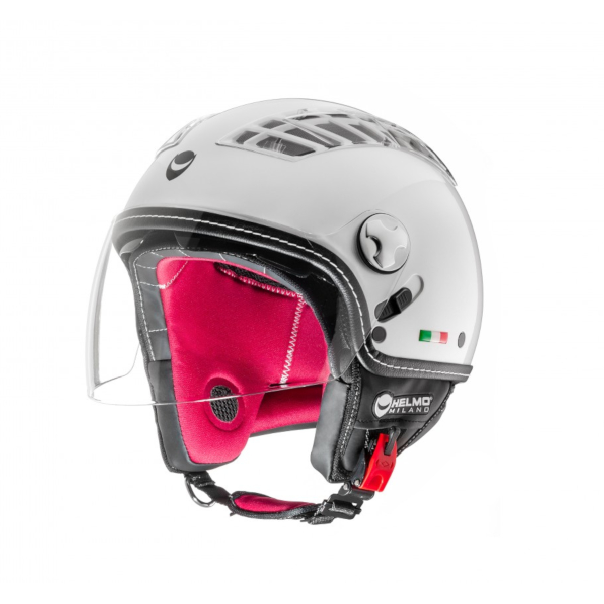 Helmo Milano Demi Jet, turbine, white