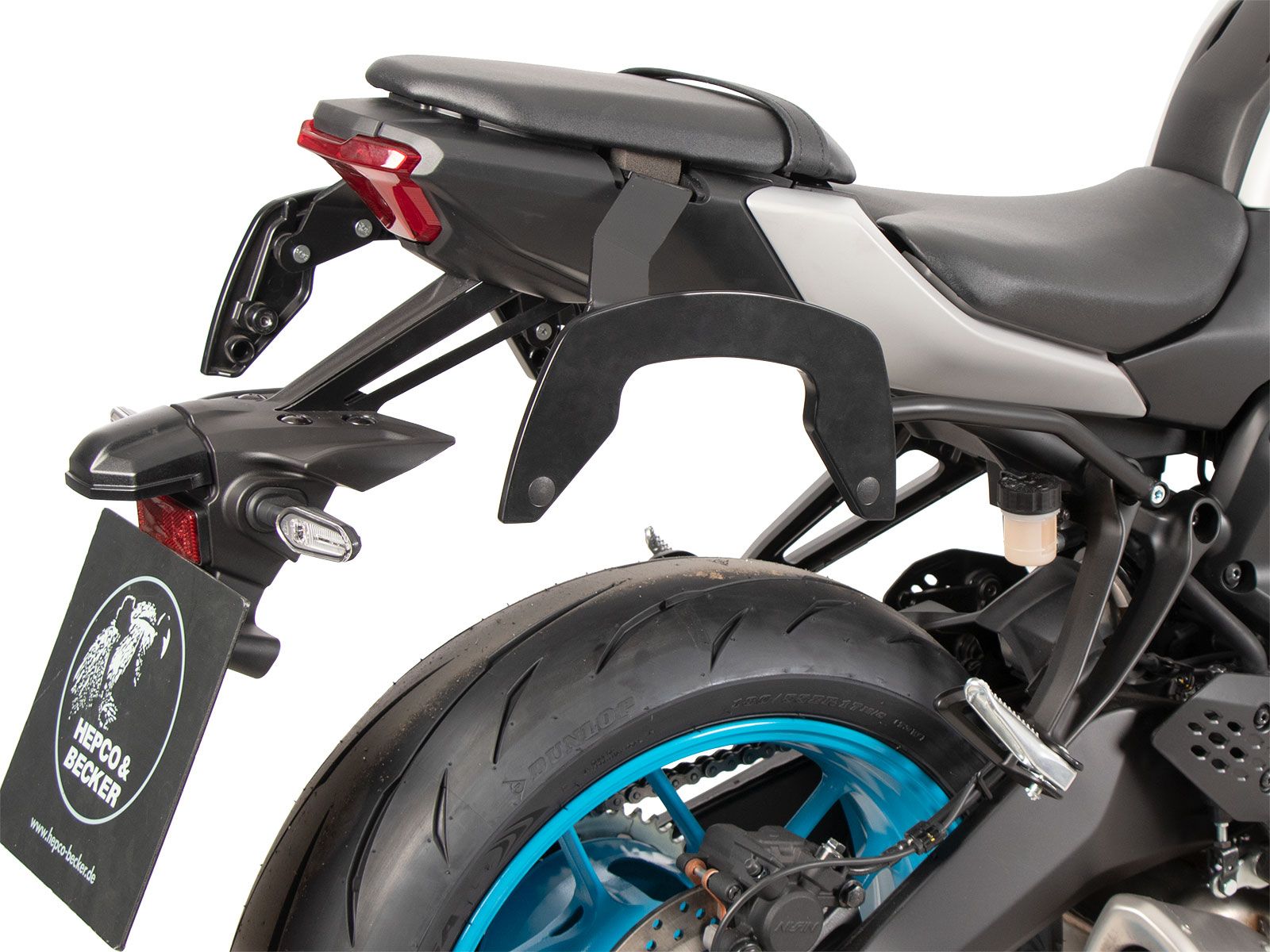 C-Bow side carrier black for Yamaha MT-07 / Y-AMT (25- ) Hepco & Becker