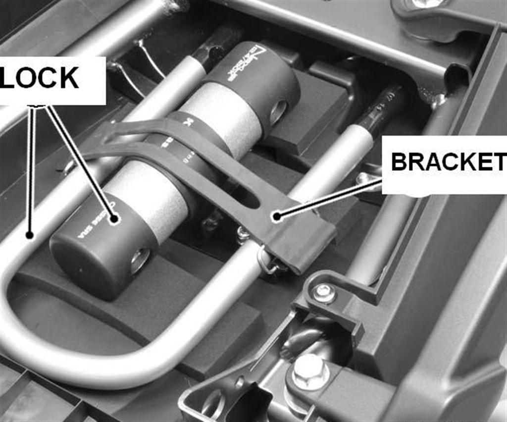 Bracket for U-lock Versys650 2017 Original Kawasaki