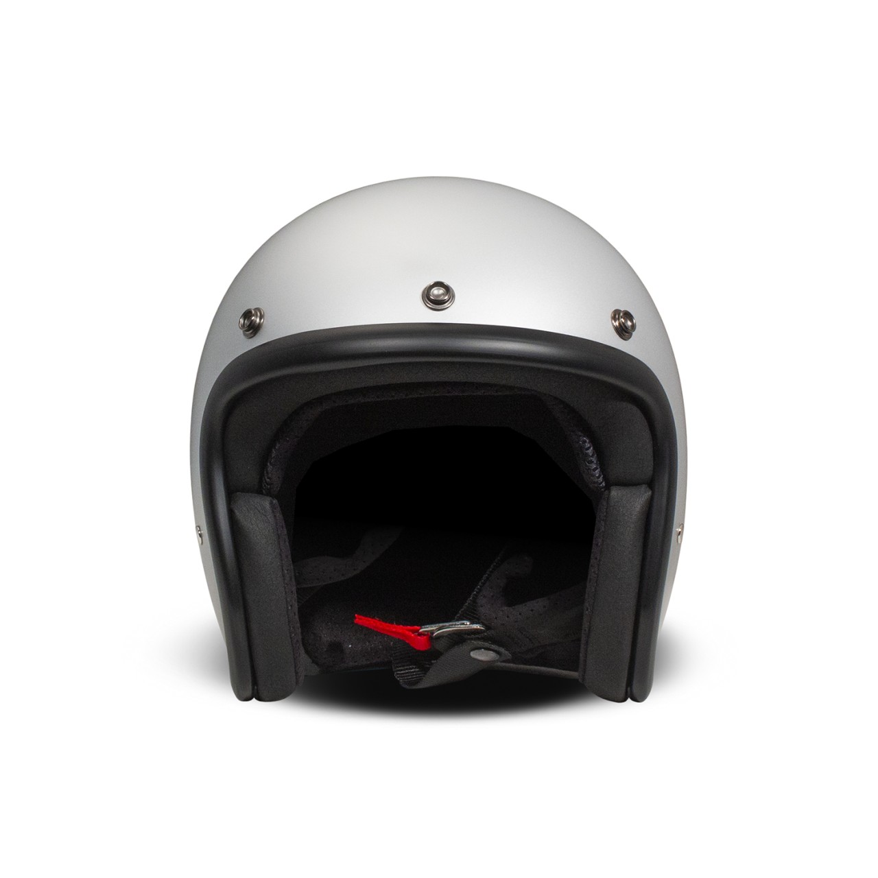 DMD jet helmet Retro, aluminum, matt, aluminum, fiberglass, ECE 22.06