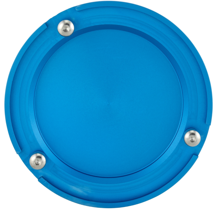 Cover vario lid for Vespa Primavera/Sprint 125-150cc i.e. 3V 4T AC, blue matt