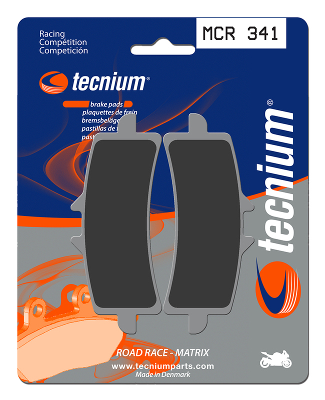 Tecnium Racing sintered metal carbon brake pads - MCR341