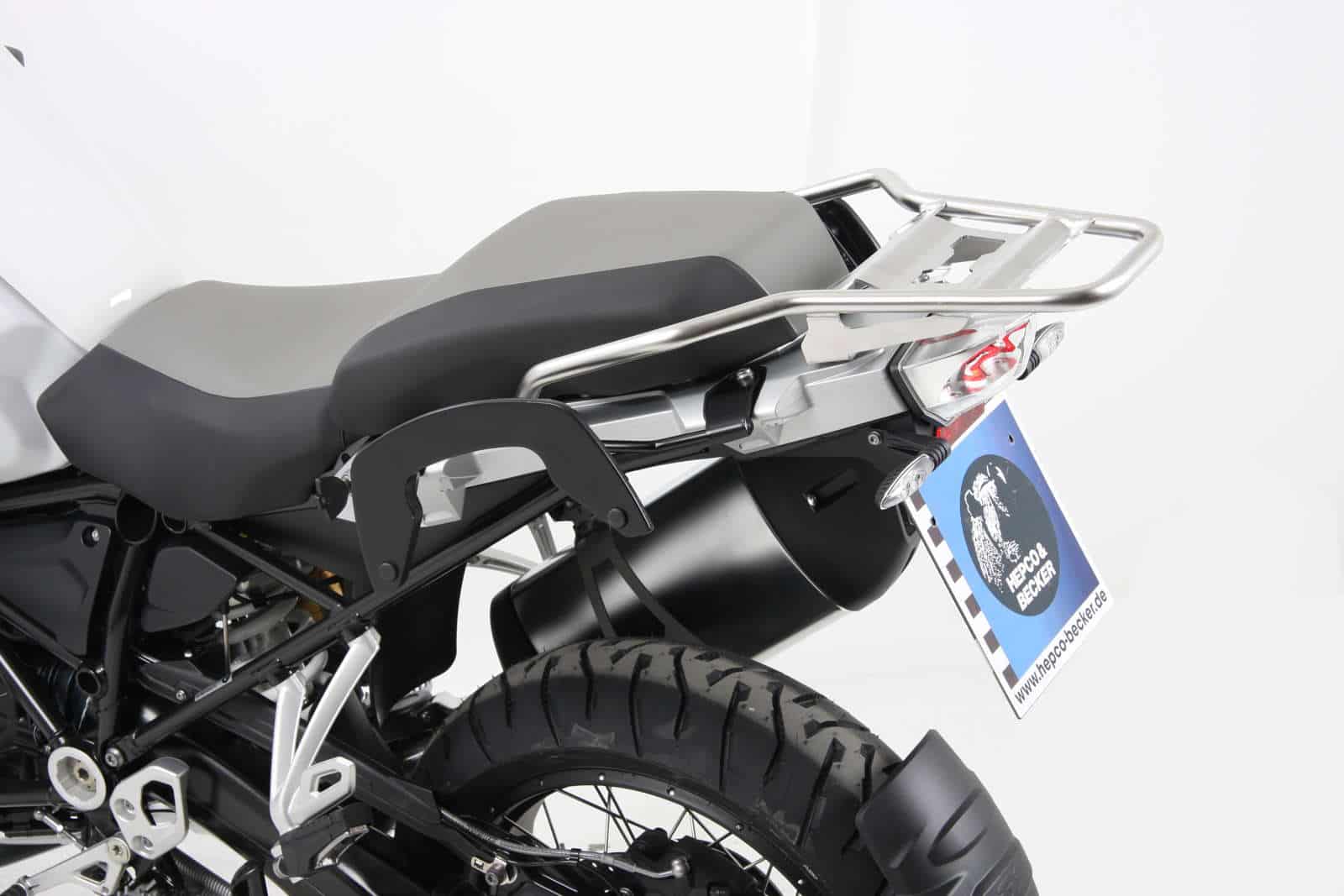C-Bow side carrier black for BMW R 1200 GS Adventure (14-18) Hepco & Becker