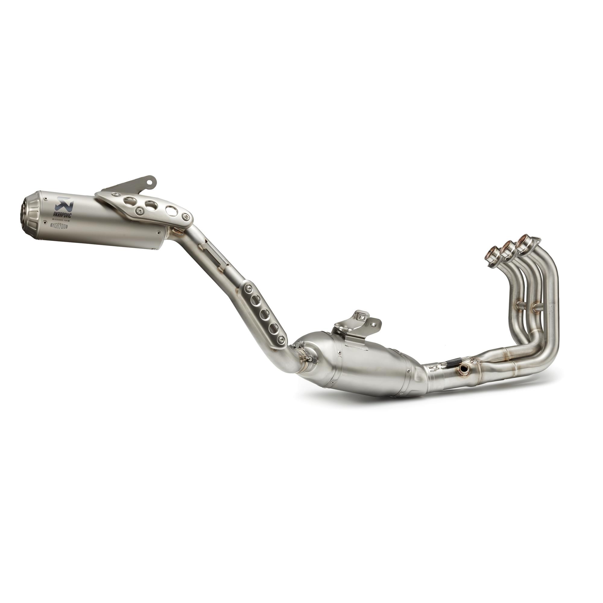 Akrapovic high routed exhaust system for Yamaha XSR900