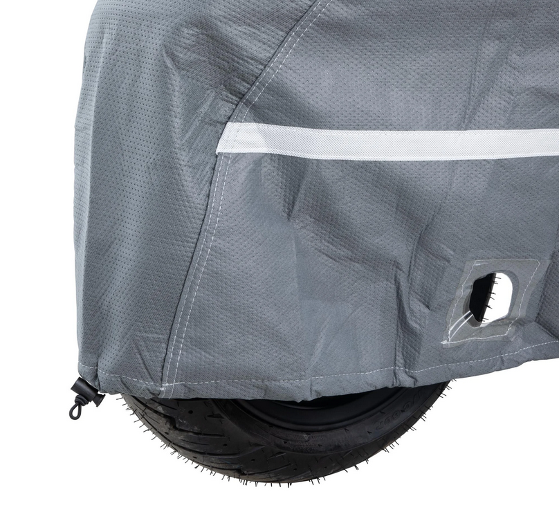 Folding garage Indoor PREMIUM 2.0 for Vespa GTS/GTV/GT, size XL, gray