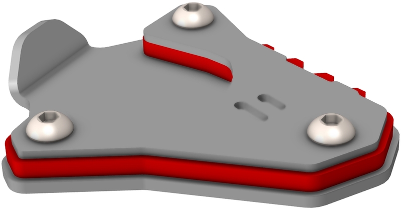 Cross-Pro side stand support extension