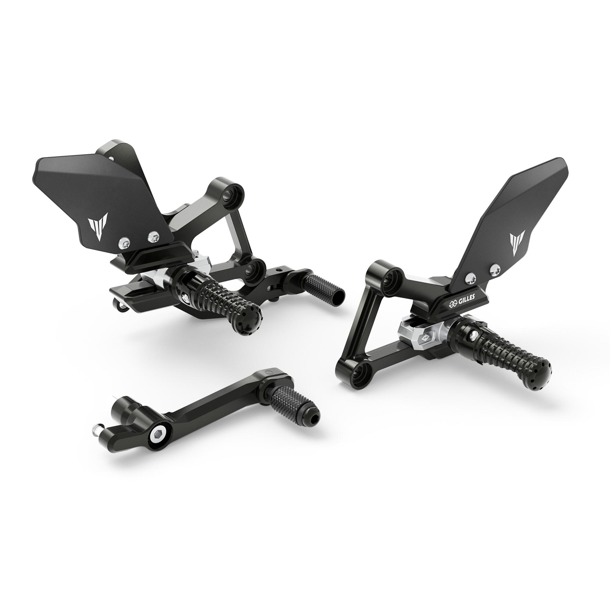 Recessed footrest system for Yamaha MT-09 (24-) Original