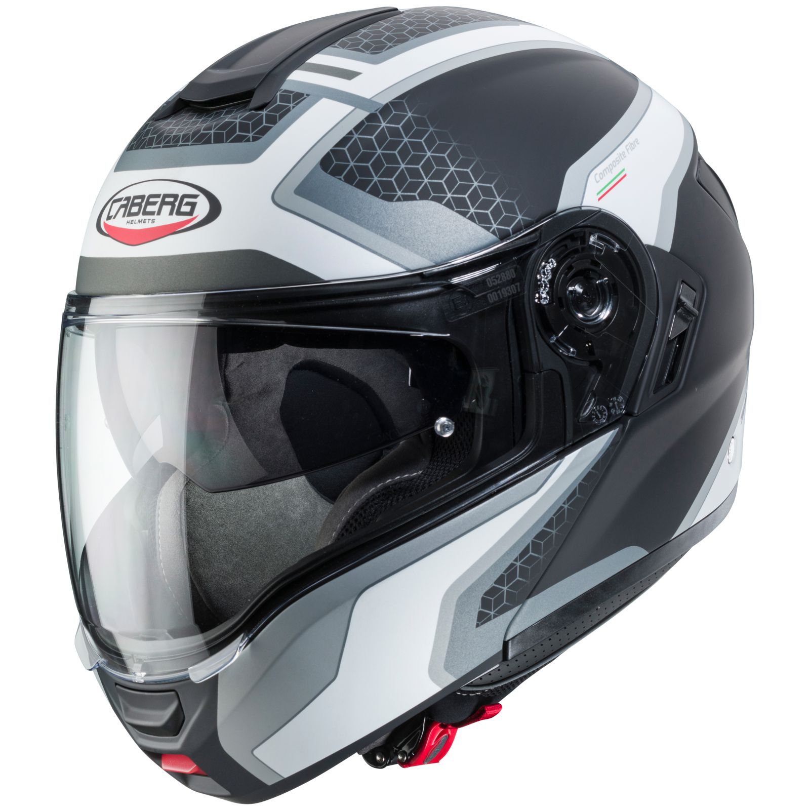 Caberg Helmet Levo Sonar, matte black / white anthracite
