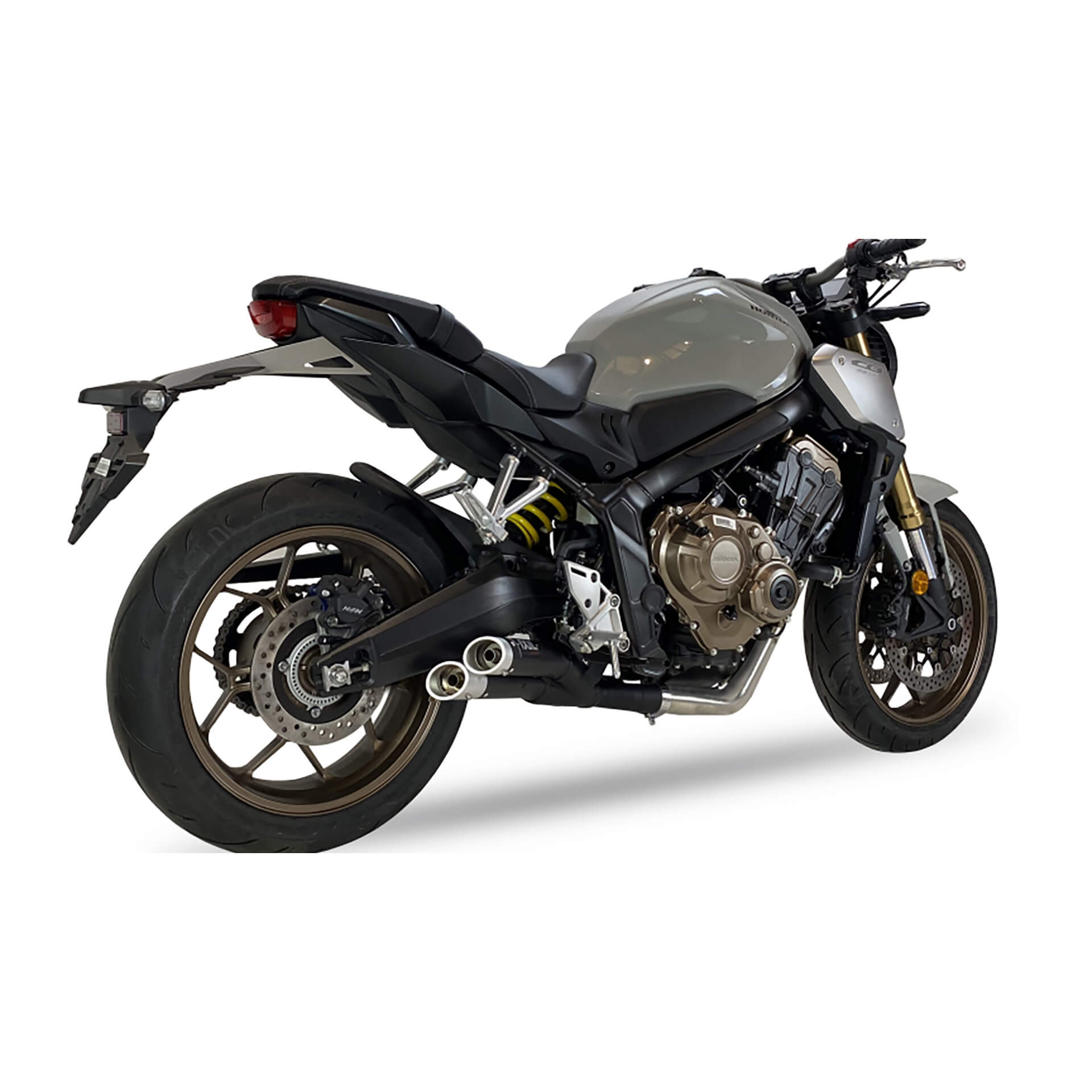 IXIL Hyperlow XL complete system Honda CB 650 R /CBR 650 R, stainless steel black, E-approved, Euro5