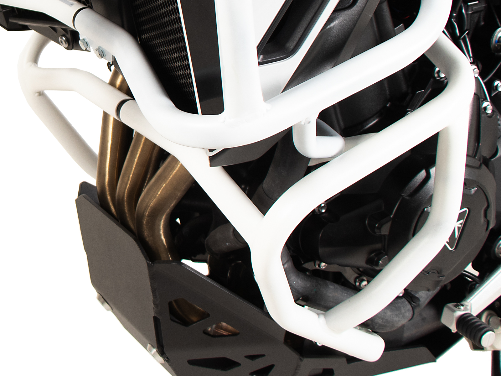 Engine guard white for Triumph Tiger 900 Rally Pro (24-) Hepco & Becker