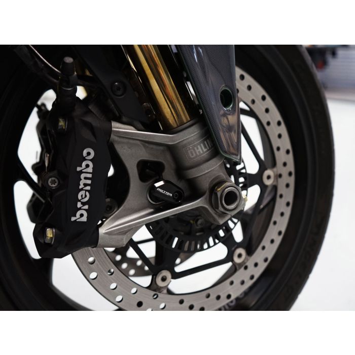 ABS sensor protection black for Moto Guzzi V100 Mandello S / Stelvio 2024