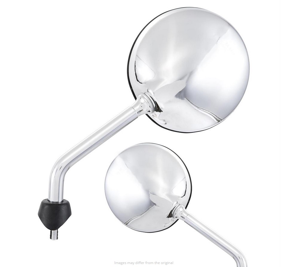 Mirror Shorty chrome, right and left for Vespa GTS / GTS Super HPE 125/300 ('19-)