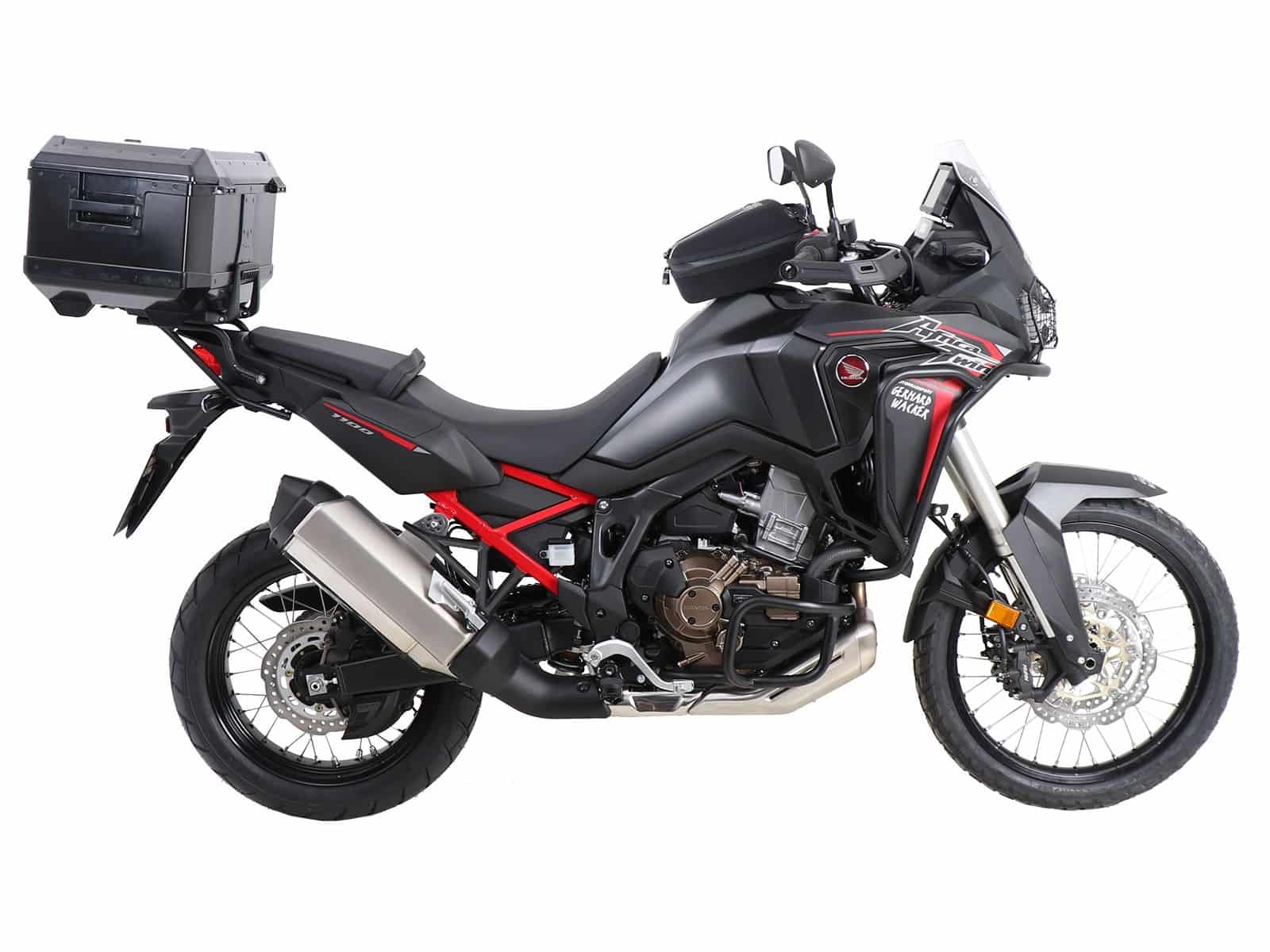 Alurack top case carrier black for Honda CRF 1100 Africa Twin (20-21) Hepco & Becker