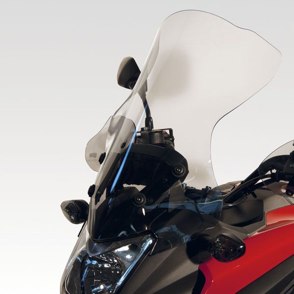 High windshield for Honda NC 700 X (12-13) / NC 750 X (14-15), transparent