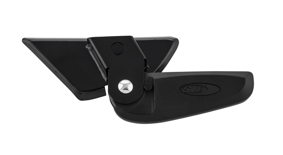 Footrests right and left for Vespa LX /LXV /S 50-150cc, black / black
