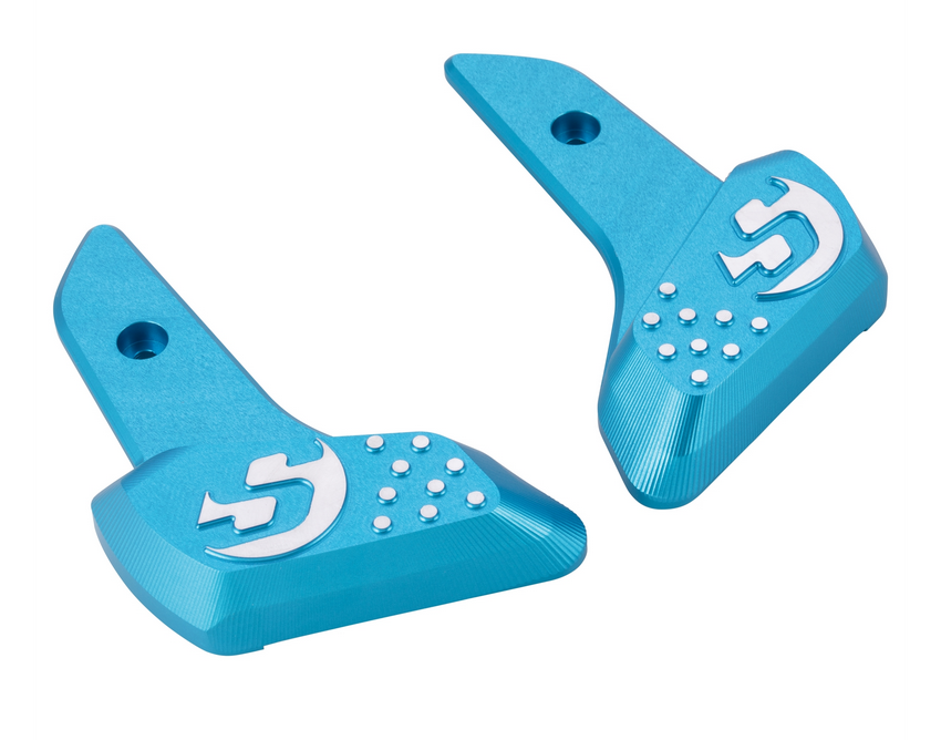 Footrests right and left for Vespa Primavera /Sprint 50-150cc 2T/4T AC, blue matt