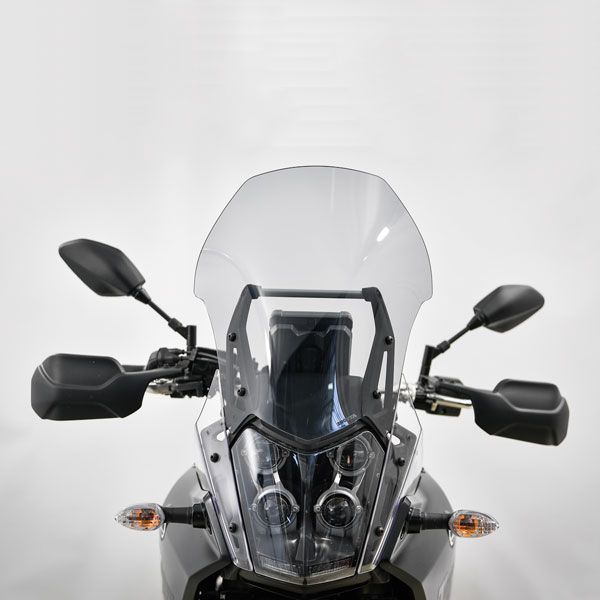 High windshield smoke gray for Yamaha Ténéré 700 (19-24)