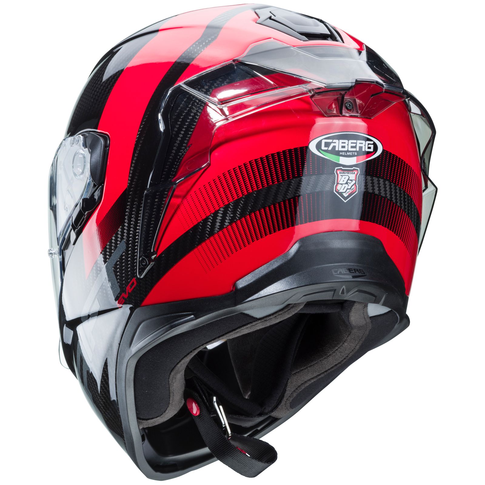 Caberg Helmet Drift Evo Carbon Sonic, black / red