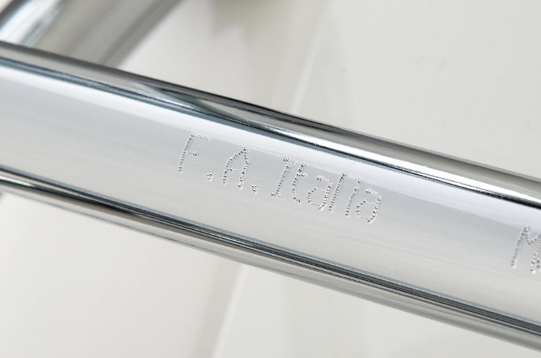Luggage rack front for Vespa LX /LXV /S 50-150cc, foldable, chrome
