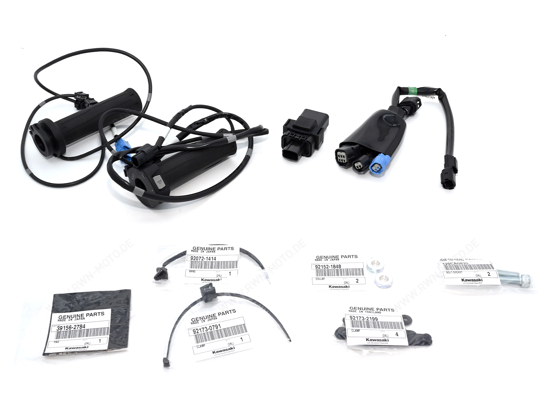 Heated grips for Kawasaki Versys 650 (22-) Original