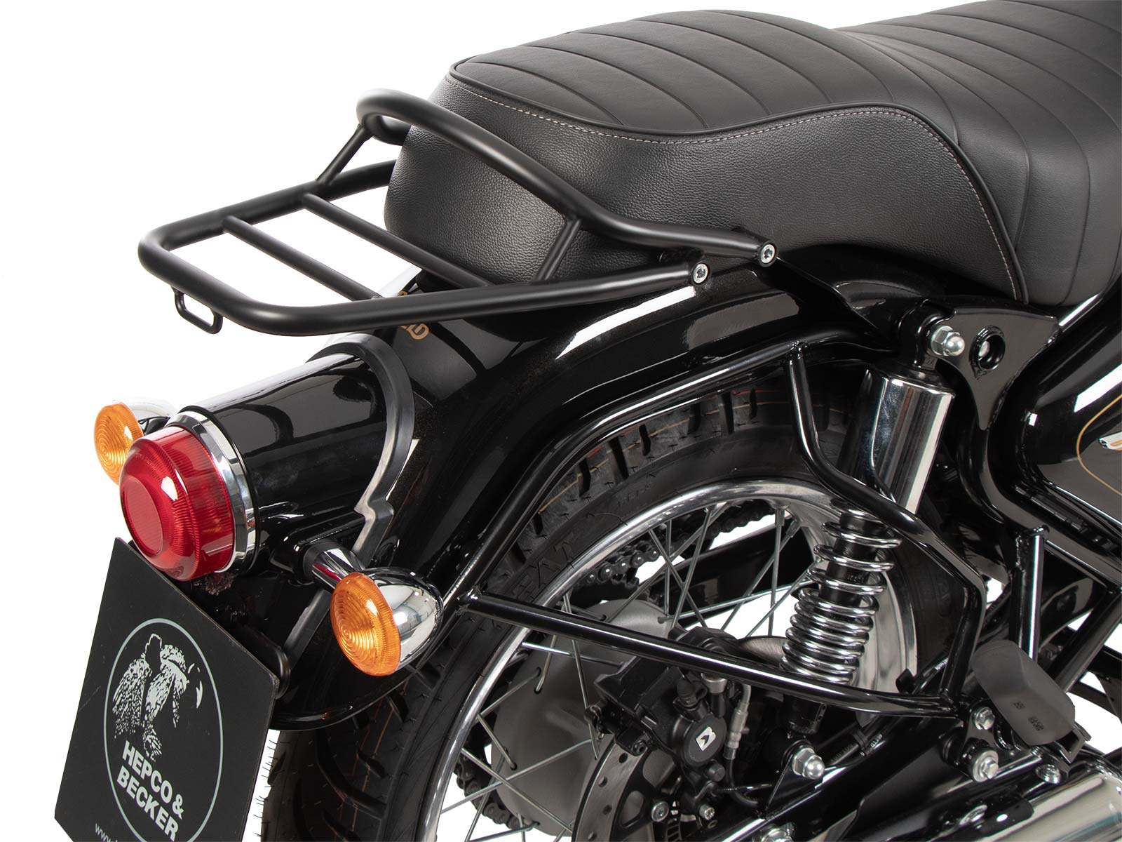 Tubular luggage rack for Royal Enfield Bullet 350 (24-) Hepco & Becker