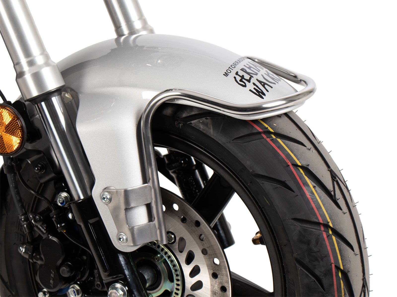 Fender Guard chrome for Honda Dax ST 125 (22-) Hepco & Becker