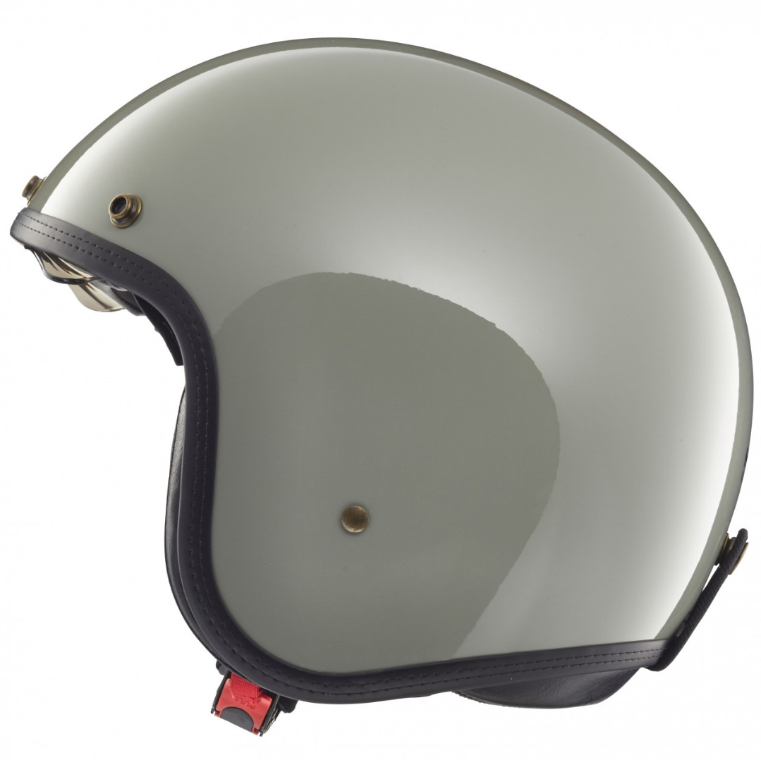 Helmo Milano jet helmet, Audace, gray glossy