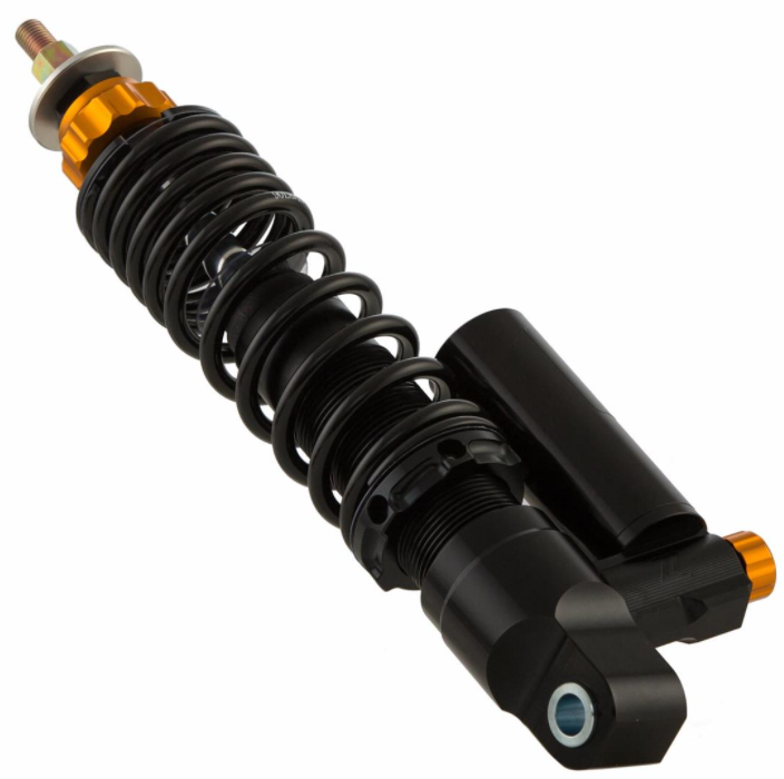 Shock absorber "Black Edition" front for Vespa GTS/GTS Super 125-300cc ('14-'16), black