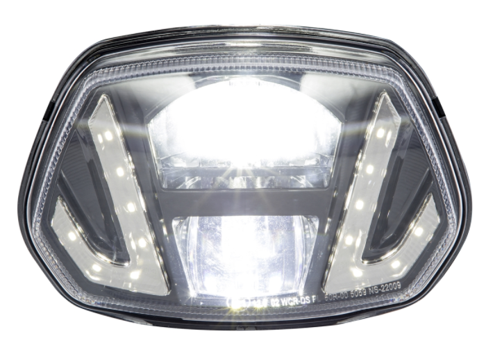 Headlight LED "Black Edition" for Vespa Sprint 50-150cc 2T/4T ('13-'18)