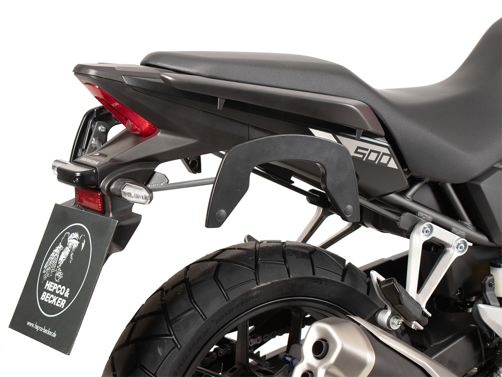 C-Bow side carrier anthracite for Honda NX 500 (24-) Hepco & Becker