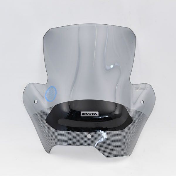 Double bubble windshield for BMW F 800 R (09-14), light smoke