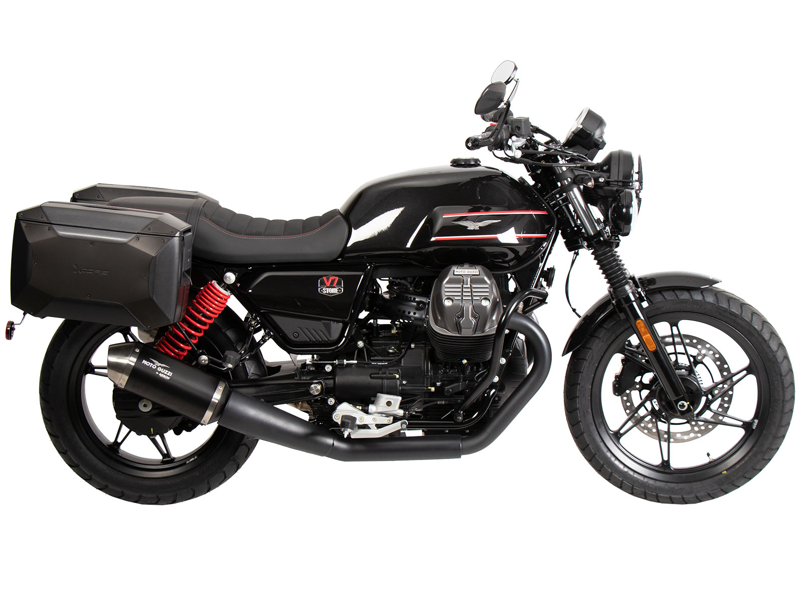 C-Bow side carrier chrome Moto Guzzi V7 Stone Special Edition (22-) Hepco & Becker