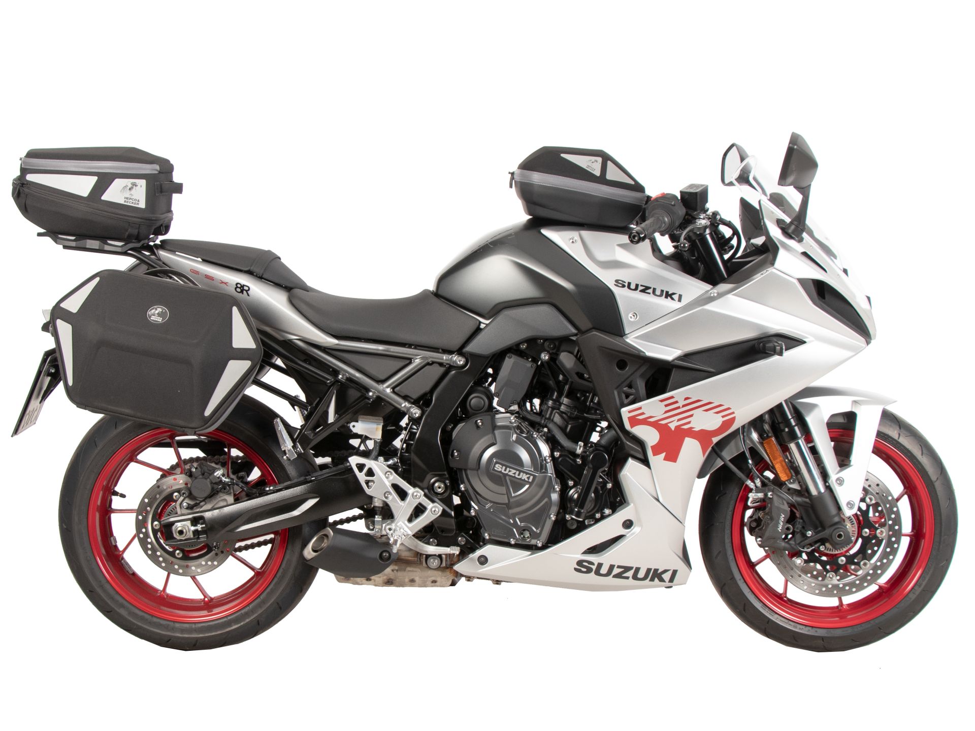 Smartrack rear carrier black for Suzuki GSX-8R (24-) Hepco & Becker