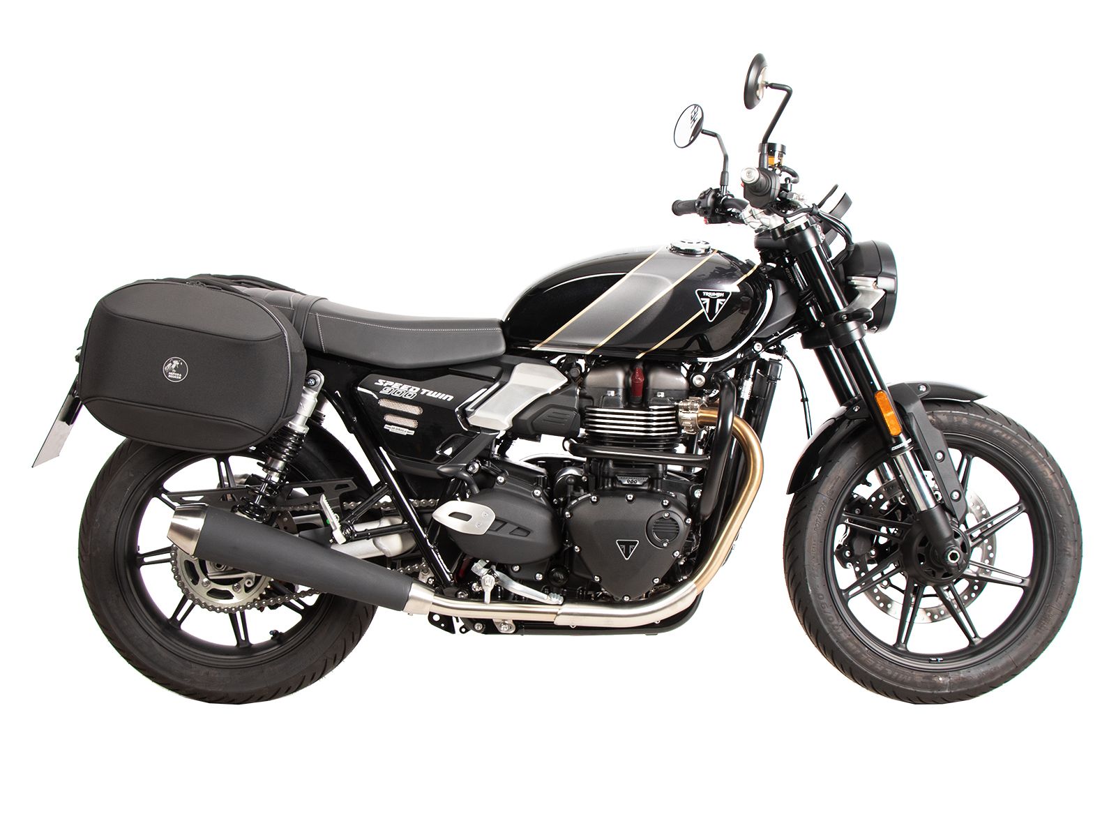 C-Bow side carrier black for Triumph Speed Twin 900 (25-) Hepco & Becker