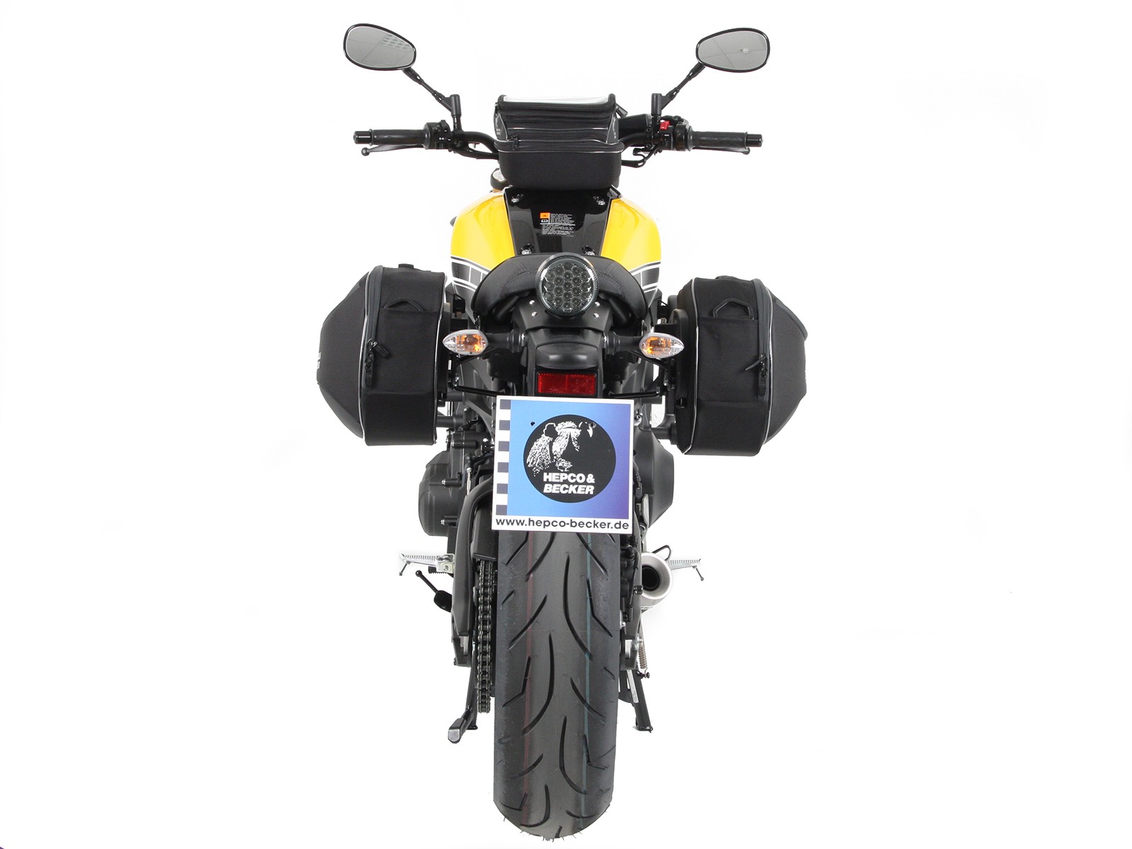 C-Bow side carrier not suitable for pillion riders for Yamaha XSR 900 (Bj.16-) Hepco & Becker