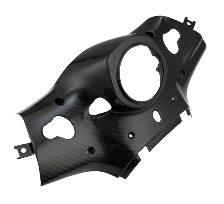 Handlebar fairing bottom for Vespa Sprint 50-150cc Carbon