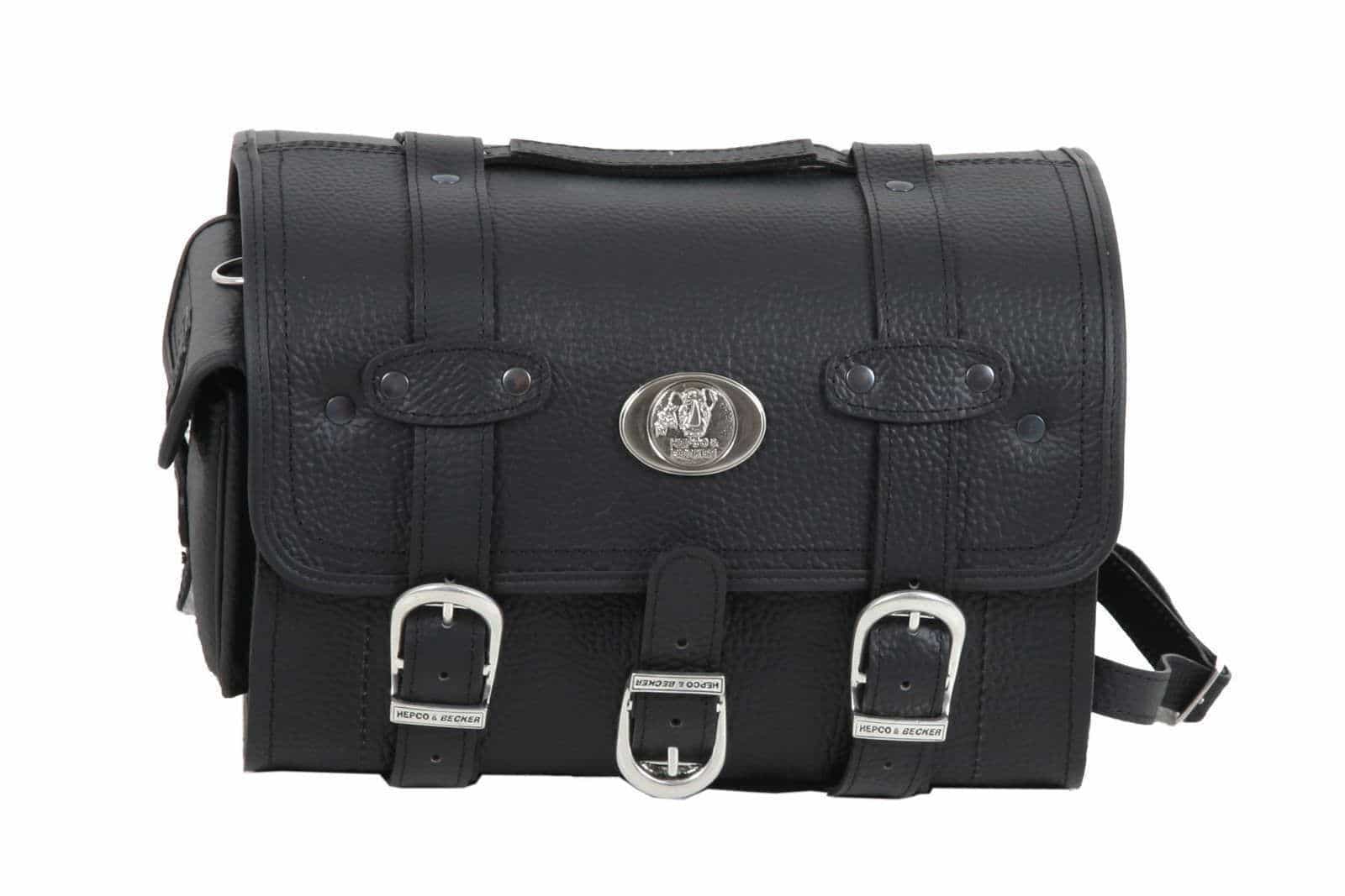 Leather handbag Liberty for Soloracks Hepco & Becker