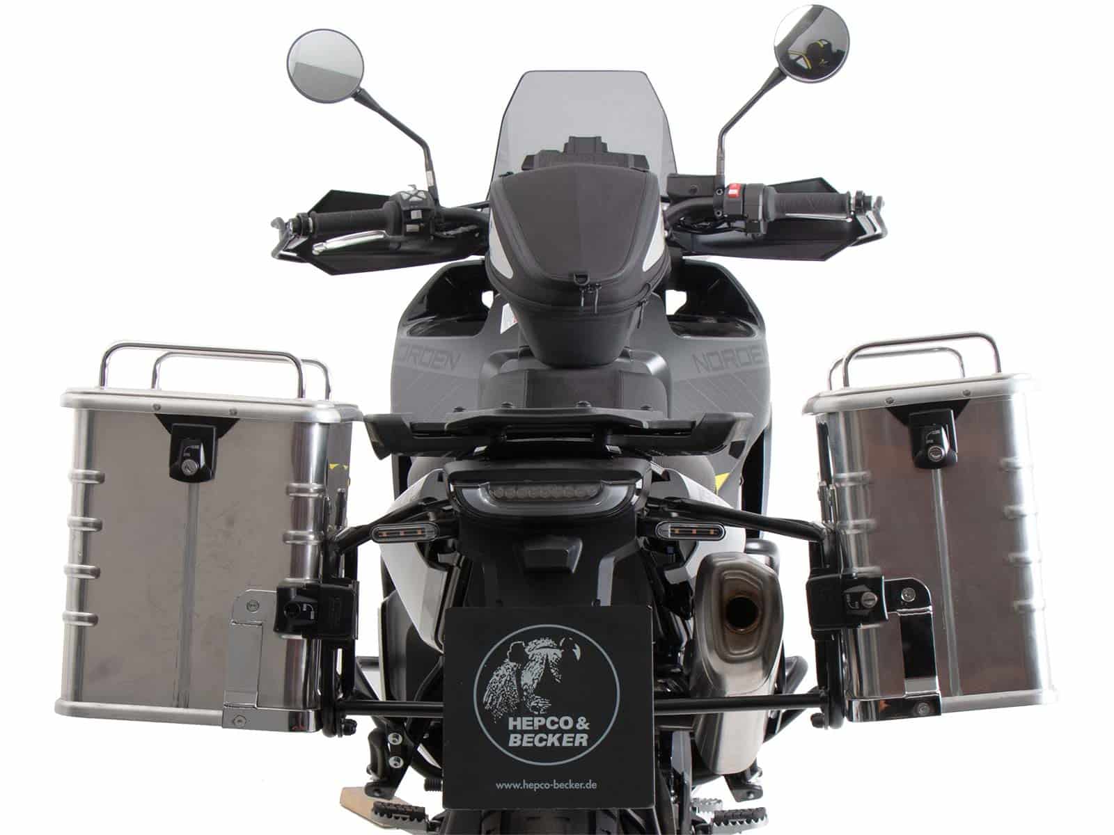 Case carrier firmly screwed for Husqvarna Norden 901 (22-) Hepco & Becker