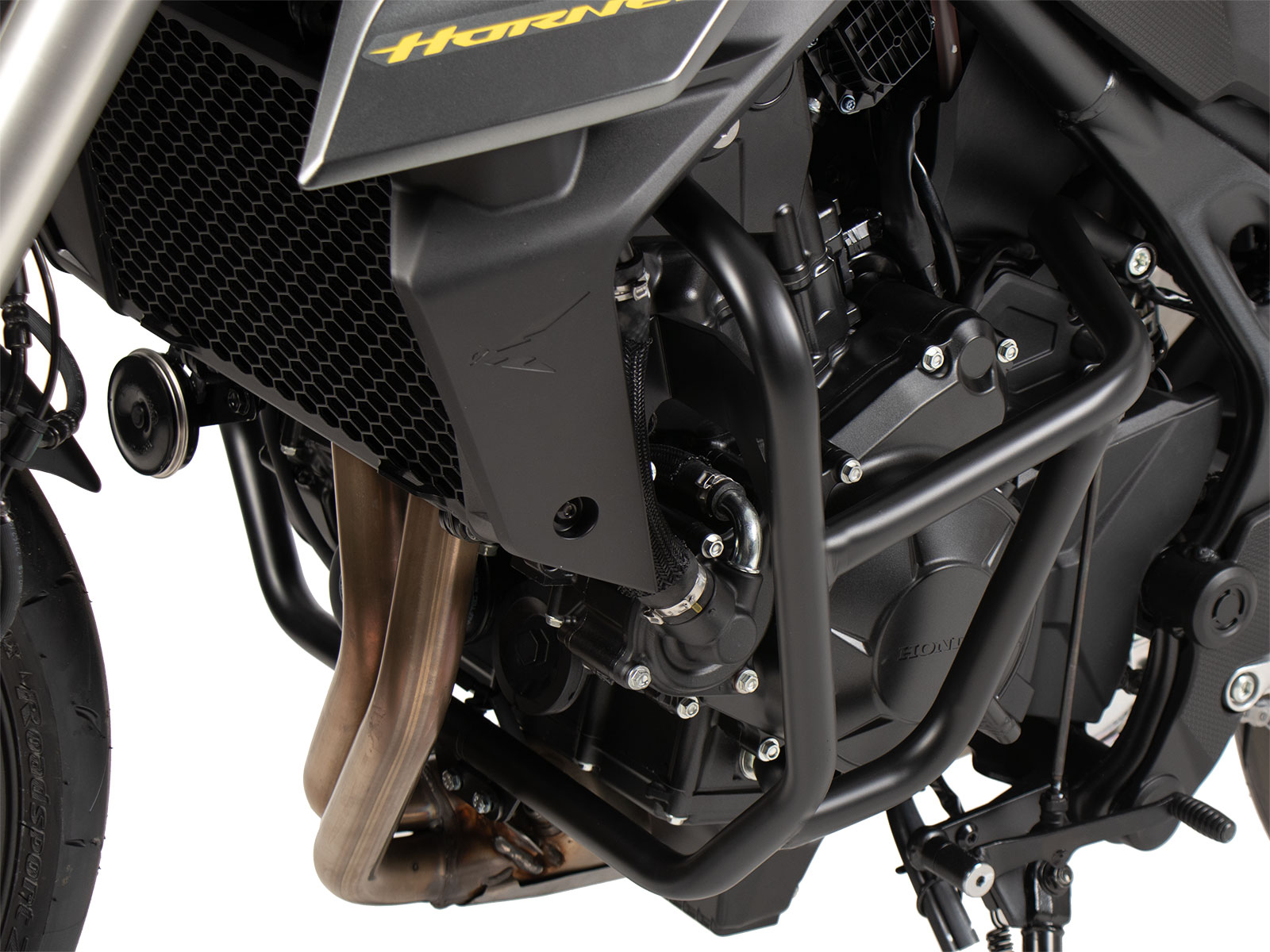 Engine guard "Solid" black for Honda CB 750 Hornet (23-) Hepco & Becker