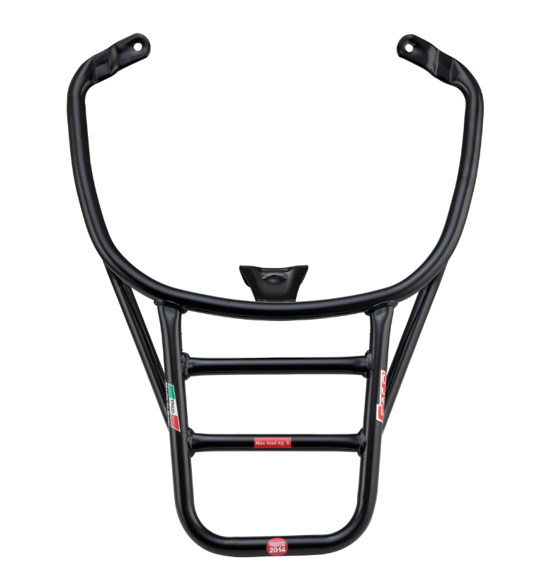 Rear luggage rack for Vespa Primavera /Sprint /Elettrica 50-150cc, black