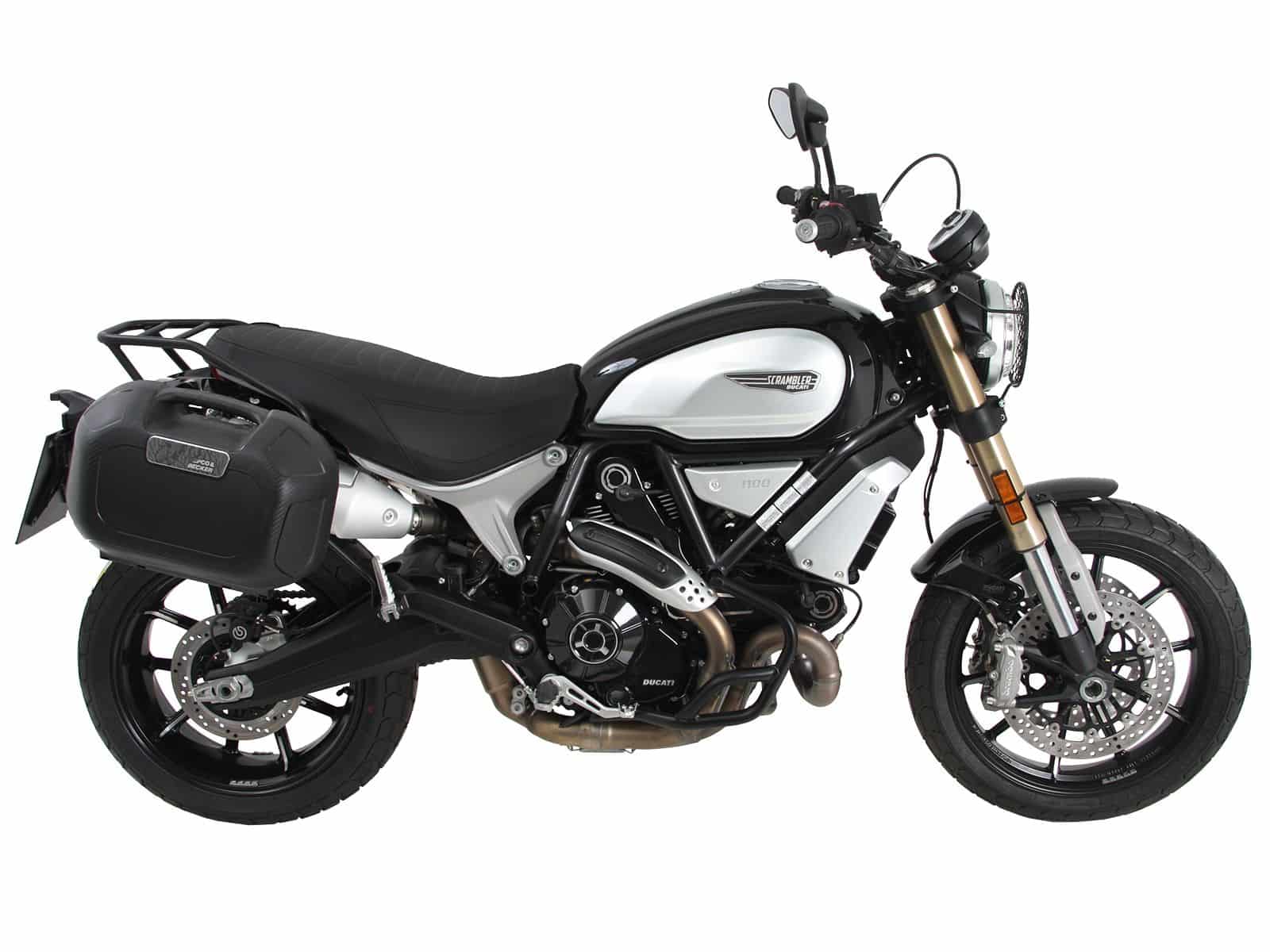 C-Bow side carrier black for Ducati Scrambler 1100 /Special /Sport (18-20) Hepco & Becker
