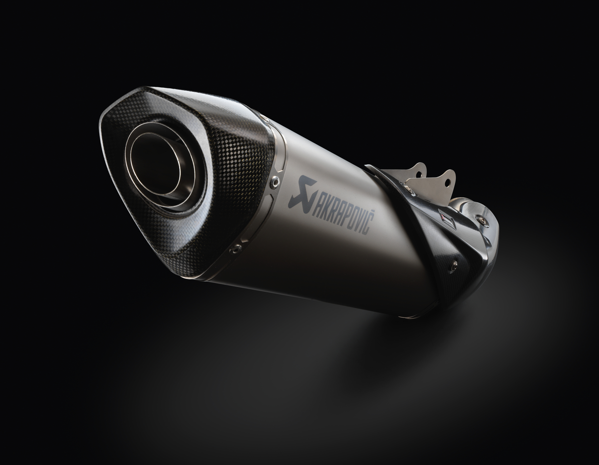 Akrapovic Slip-On LINE exhaust system for KTM 890 Duke (Bj.20-)