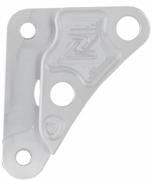 Adapter for BREMBO brake caliper, front for Vespa GTS/GTS Super 125-300cc ('14-), silver