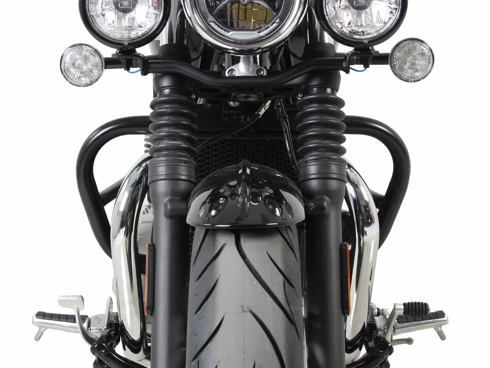 Engine Guard black for Triumph Bonneville Speedmaster (18-) Hepco & Becker