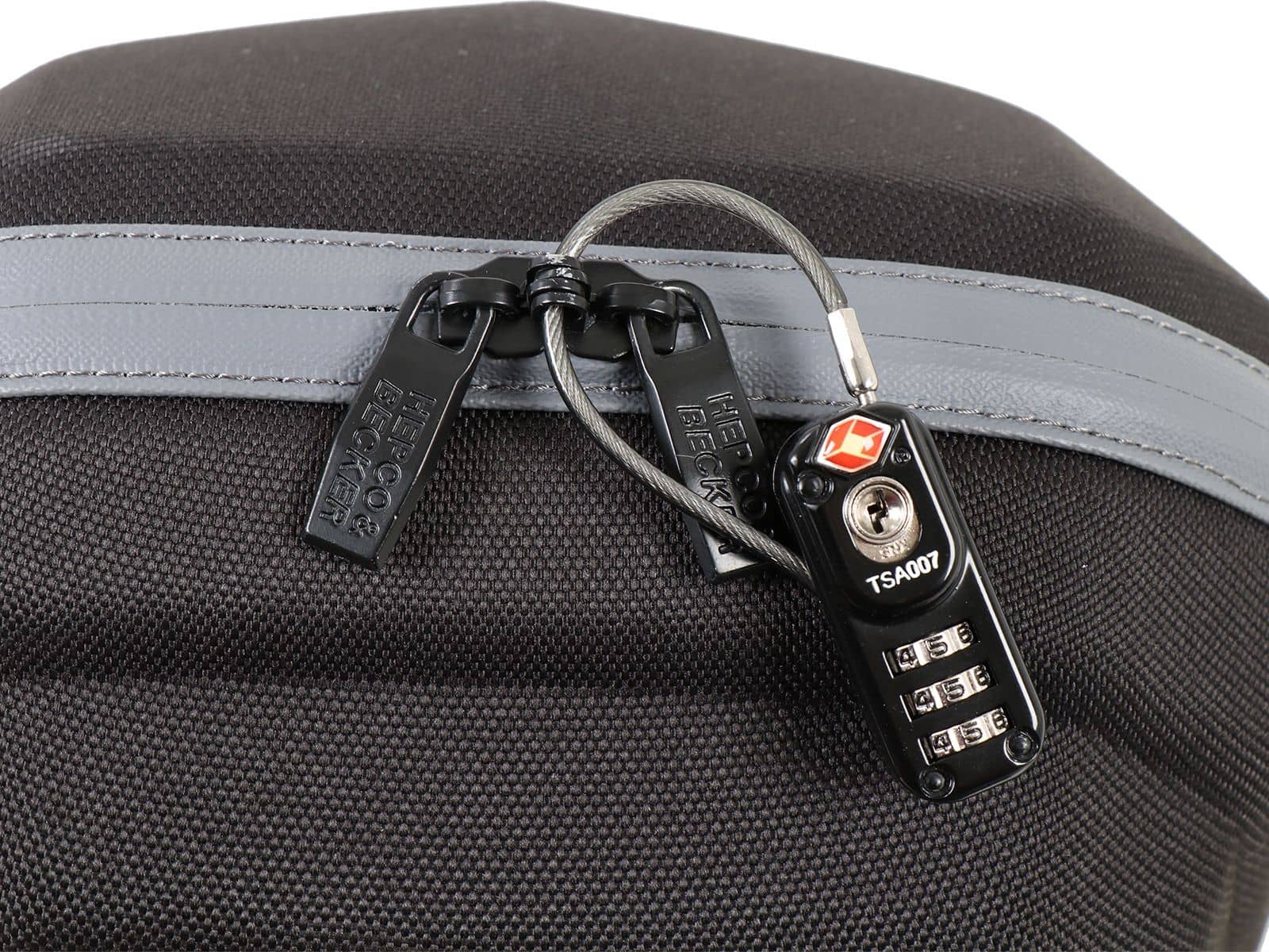 Anti-theft device for Lock-it/Basic tank bags and rear bags Hepco & Becker