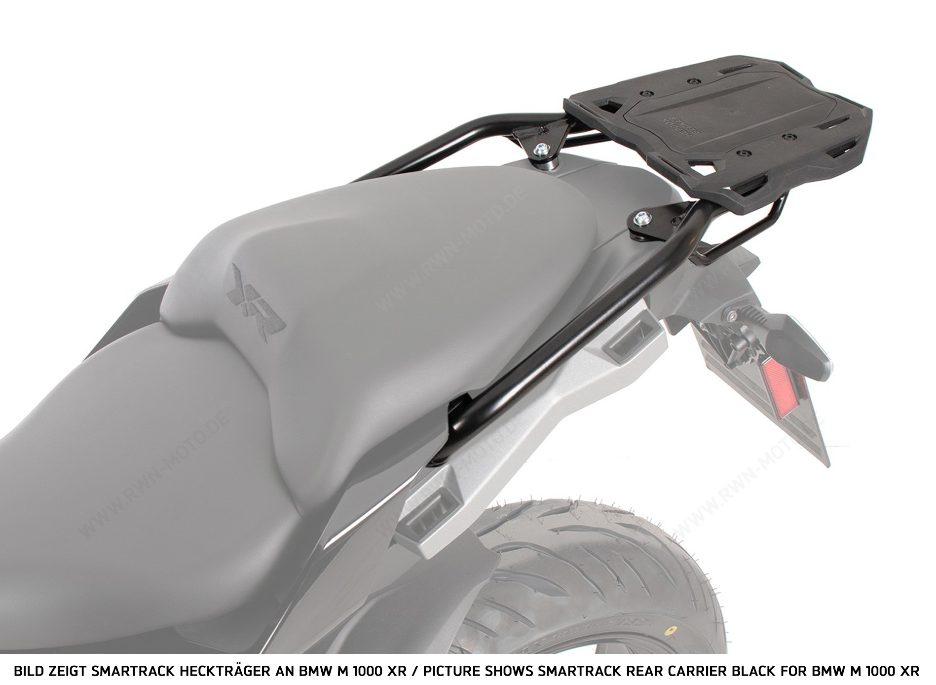 Smartrack rear carrier black for Yamaha XSR 900 (22-), Hepco & Becker