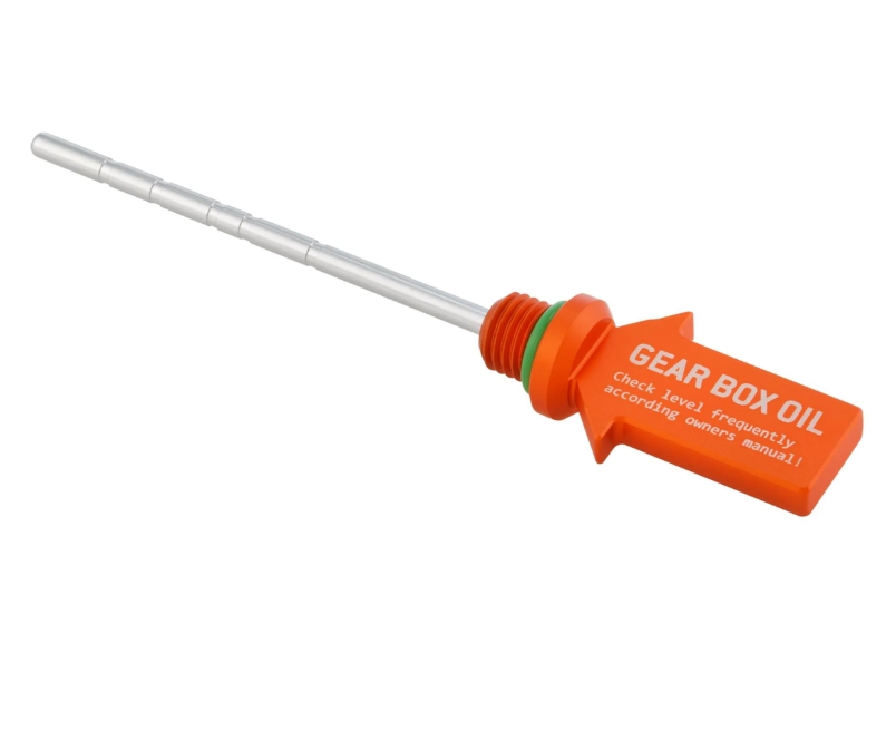 Oil dipstick transmission oil, orange matt