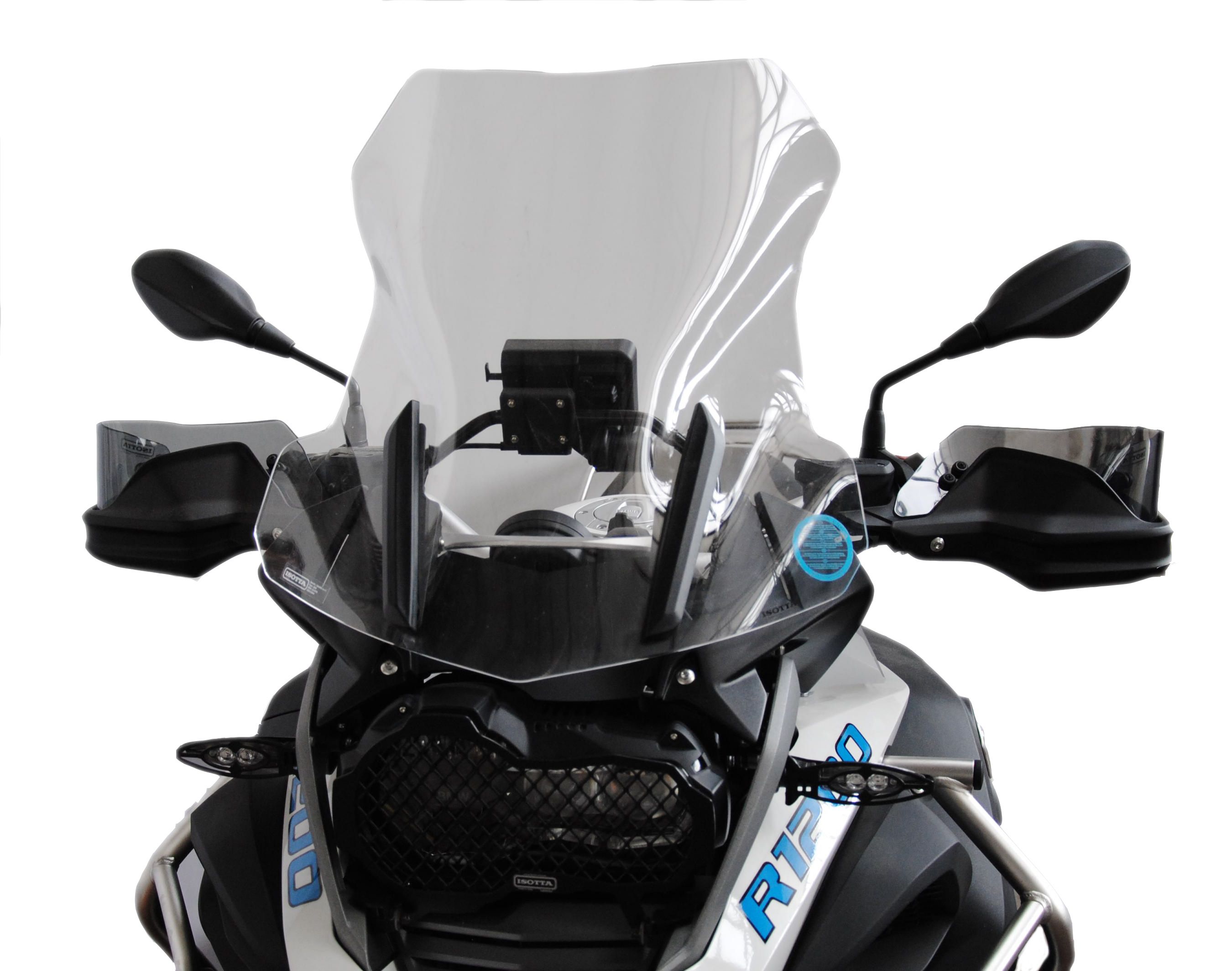 Air deflector for the windshield for BMW R 1200 GS LC (13-16), matt black