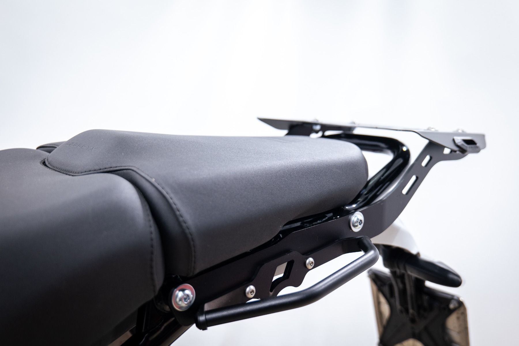 Passenger grab handles for Ducati DesertX, black