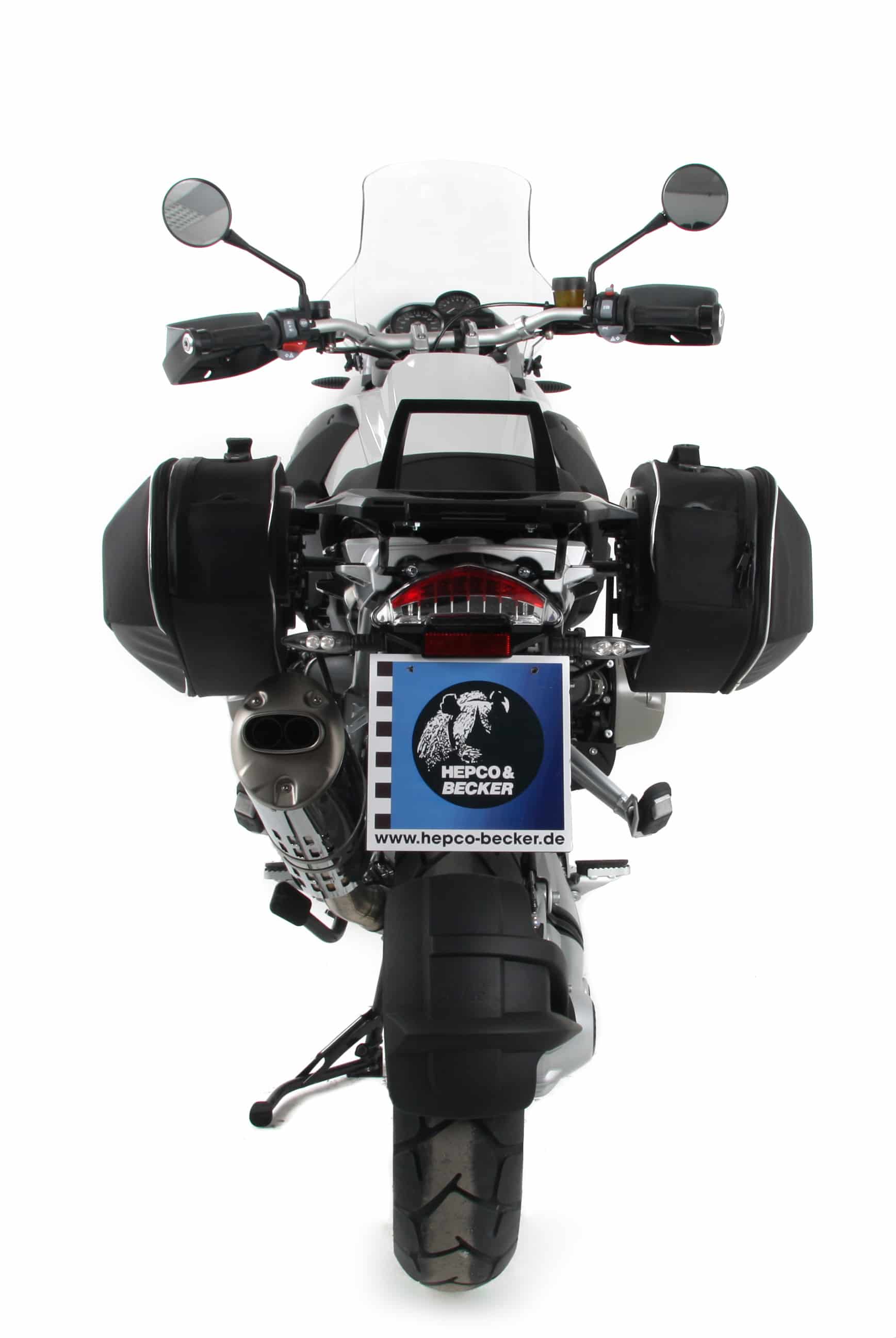 C-Bow side carrier black for BMW R 1200 GS (04-12) Hepco & Becker